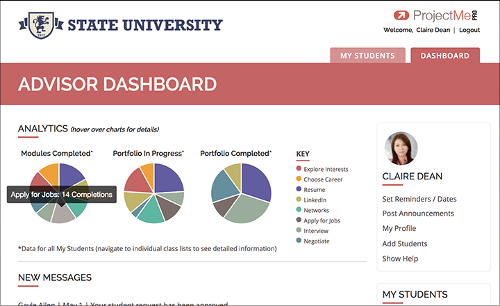 Advisor Dashboard